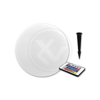 Solarna LED vrtna svjetiljka 2W RGB, daljinski upravljač 6689
