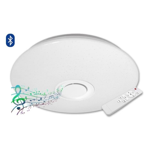 Stropna svjetiljka 72W RGB+3000K-6500K IP20 sa daljinskim upravljačem i zvučnikom 7234