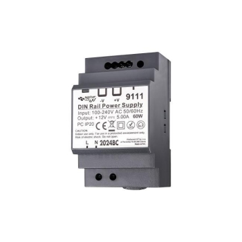 Napajanje za DIN šinu 12V 60W 5A IP20 9111