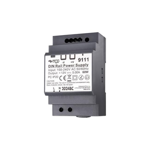 Napajanje za DIN šinu 12V 60W 5A IP20 9111