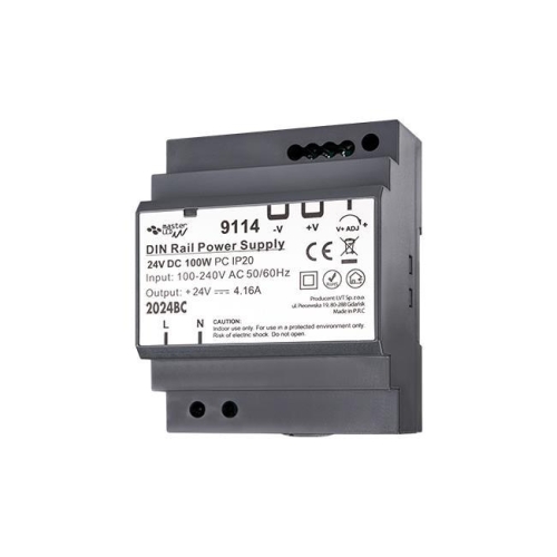 Napajanje za DIN šinu 24V 100W 4.16A IP20 9114