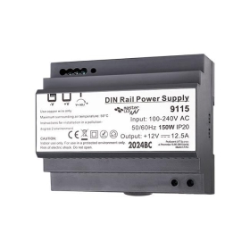 Napajanje za DIN šinu 12V 150W 12.5A IP20 9115