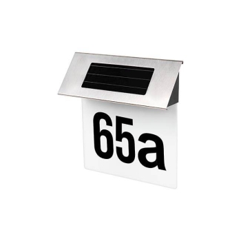 Solarni kućni broj 0,24W 6500K IP44 sa senzorom MASTER 9249