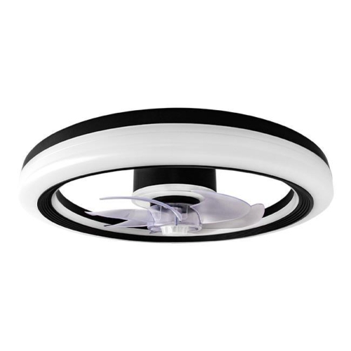 Ventilator stropni 45W 3CCT 4200lm IP22 crni XD-LL100RB