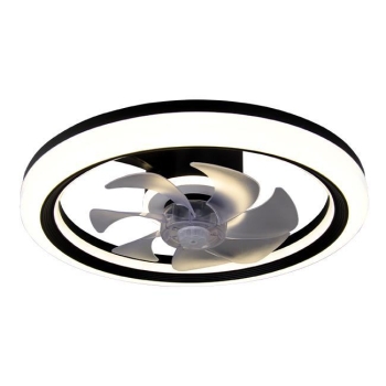 Ventilator stropni 45W 3CCT 4200lm IP22 crni XD-LL100RB