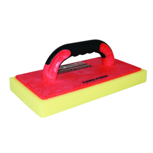 Gleter sa spužvom crveni 280x140x30mm TPR drška VPTF11570