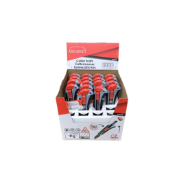 Skalpel 18mm soft grip profi 2K + dva nožića VP07010000118