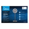 Ventilator na postolju cirkulirajući crni Midea M-FG18-22LAP