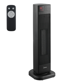 Ventilatorska grijalica s daljinskim oscilirajuća 58 cm crna MIDEA NTH20-22ER
