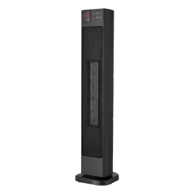 Ventilatorska grijalica s daljinskim oscilirajuća 76,5 cm crna MIDEA NTH20-22GR