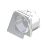 Utičnica schuko +KS 2P+E 16A 250V sa poklopcem i zaštitom od dodira 2M bijela 740601,2 Utičnica schuko +KS 2P+E 16A 250V sa poklopcem i zaštitom od dodira 2M bijela 740601,2