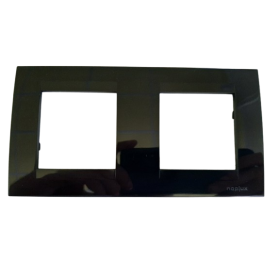 Okvir Primera Classic dvostruki horizontalni crni 802013C.2
