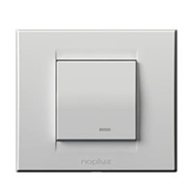 Izmjenična sklopka sa tinjalicom 10AX 250V bijela 832311,2