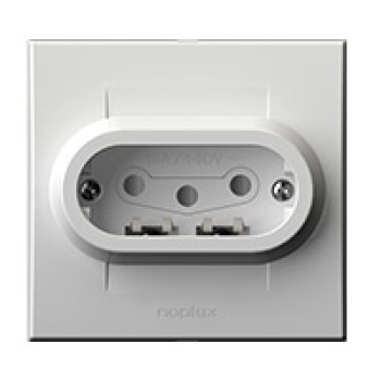 Priključnica tropolna 3P+N+E sa porculanskom jezgrom 16A 440V bijela 841511,2