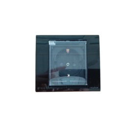 Priključnica dvopolna + poklopac 2P+E sa plastičnom jezgrom sa zaštitom od slučajnog dodira 16A 250V IP44 crna 843213C.2 Priključnica dvopolna + poklopac 2P+E sa plastičnom jezgrom sa zaštitom od slučajnog dodira 16A 250V IP44 crna 843213C.2