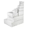 Kutija razvodna nadžbukna 100x100x50mm 6 uvoda siva S-BOX 106