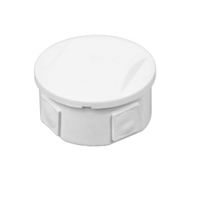 Kutija razvodna nadžbukna fi80x40mm 4 uvoda bijela S-BOX 026B