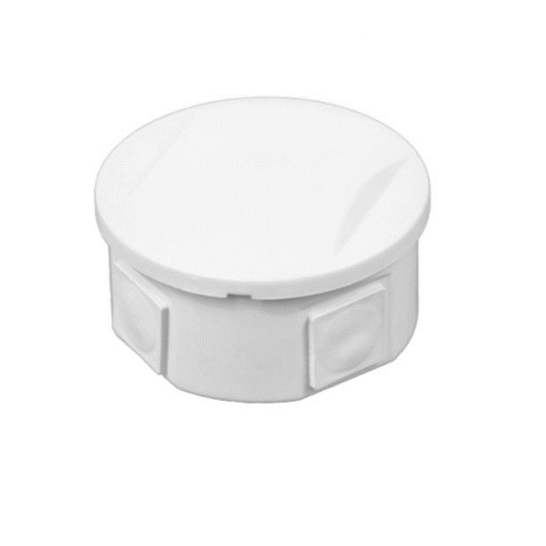 Kutija razvodna nadžbukna fi80x40mm 4 uvoda bijela S-BOX 026B