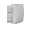 Kutija razvodna nadžbukna 80x80x40mm 6 uvoda siva S-BOX 036