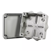 Kutija razvodna nadžbukna 100x100x50mm 6 uvoda siva S-BOX 106