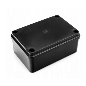 Kutija razvodna nadžbukna 120x80x50mm crna S-BOX 216C