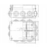 Kutija razvodna nadžbukna 150x110x70mm 10 uvoda siva S-BOX 306