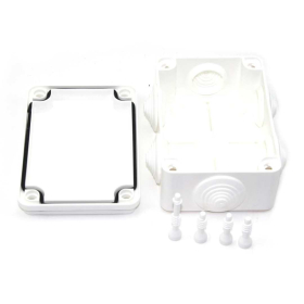 Kutija razvodna nadžbukna 150x110x70mm 10 uvoda bijela S-BOX 306B