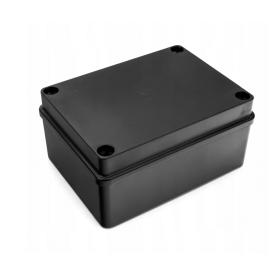 Kutija razvodna nadžbukna 150x110x70mm crna S-BOX 316C