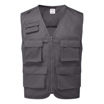 Radni prsluk sivi L PORTWEST C704MGRL