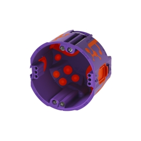 Kutija za zvučnu izolaciju dvostrukog zida 62 mm Qnect 100 komada u pakiranju PRIMO P201-02