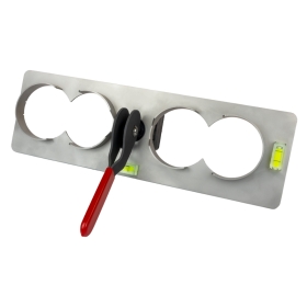 Šablona za bušenje za ugradnju u ravninu 82 mm, 5-ostruki PRIMO P718-05