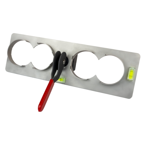 Šablona za bušenje za ugradnju u ravninu 82 mm, 5-ostruki PRIMO P718-05