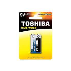 Baterija Toshiba 9V High Power 1kom/pak 00152653