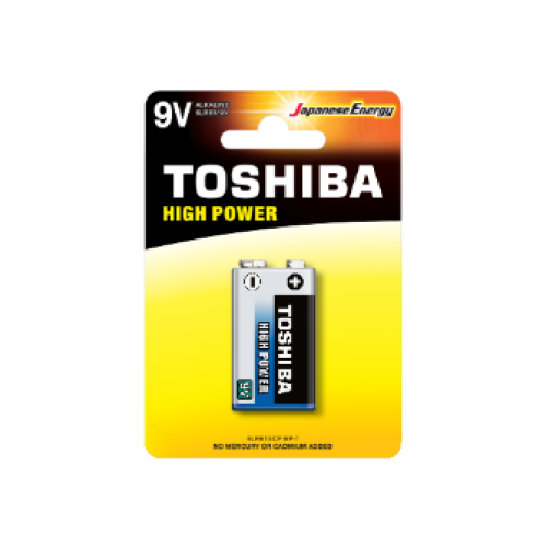 Baterija Toshiba 9V High Power 1kom/pak 00152653
