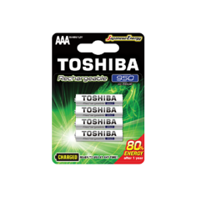 Baterija punjiva Toshiba AAA 950mAh 4kom/pak 00156691