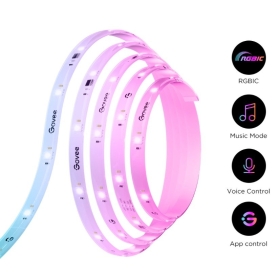 LED set Govee RGBIC Basic S, Wi-Fi, Bluetooth, IP 65, 5 m