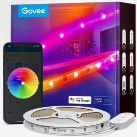 LED set Govee RGBIC Basic, Wi-Fi, Bluetooth, IP 65, 5 m