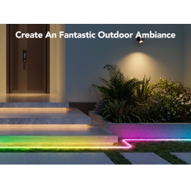LED traka Govee neon vanjska, RGBIC, Wi-Fi, Bluetooth, IP67, 10 m