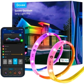 LED traka Govee Pro RGBICWW vanjska, Wi-Fi, Bluetooth, IP65, 10 m