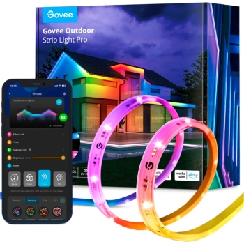LED traka Govee Pro RGBICWW vanjska, Wi-Fi, Bluetooth, IP65, 10 m