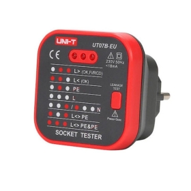 Tester za šuko utičnice UT-07B-EU, Uni-trend