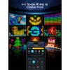 LED traka Govee mreža RGB, Wi-Fi, Bluetooth, IP65, 0.85x1.43m