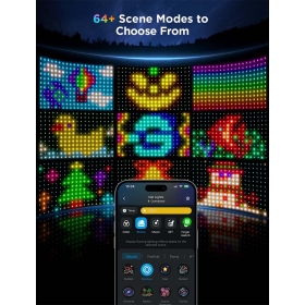 LED traka Govee mreža RGB, Wi-Fi, Bluetooth, IP65, 0.85x1.43m