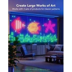 LED traka Govee zavjesa RGB, Wi-Fi, Bluetooth, IP44/IP65, 1.5x2m