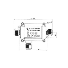 Konektor hermetički IP65 1/2 tip 1 0604