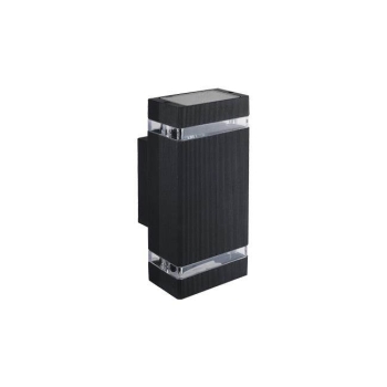 Kućište za 2xGU10 žarulju max 2x35W 230x110x105mm IP54 pravokutno crno 1250