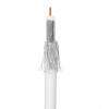 Kabel koaksijalni RG6U CCS 1mm 10m bijeli VAYOX PCC-10