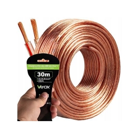Audio kabel CCA 2x2,50mm 30m VAYOX VA0227-30
