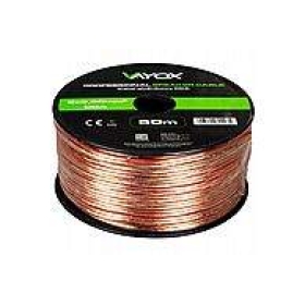 Audio kabel CCA 2x2,50mm 50m VAYOX VA0227-50