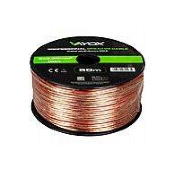 Audio kabel CCA 2x2,50mm 50m VAYOX VA0227-50
